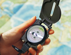 Lensatic Compass